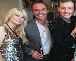 Daniel Brocklebank consuming alcohol